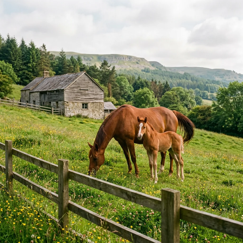 Élevage de chevaux, Indian Spirit Ranch, Douvaine
